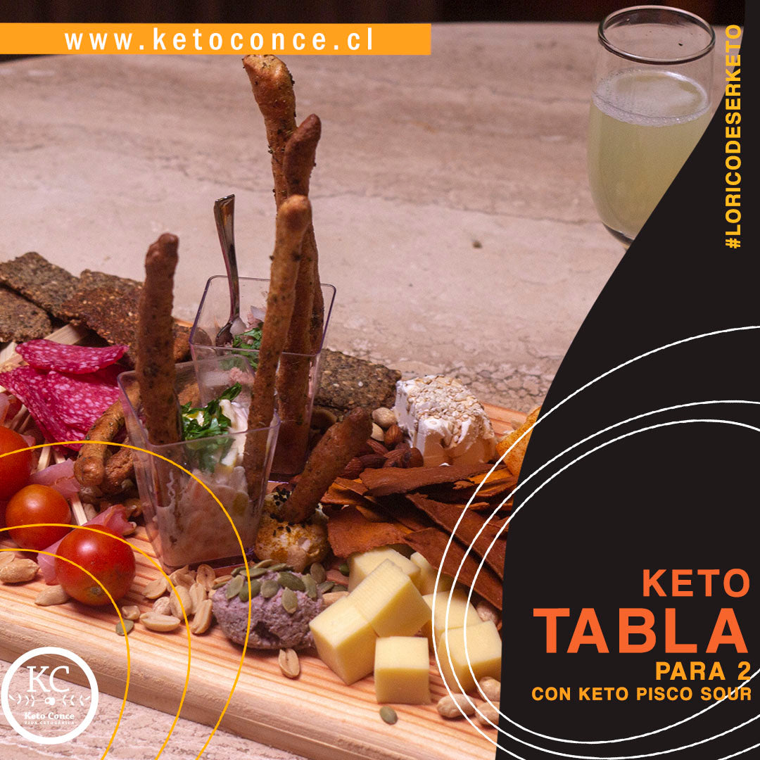 Keto Tabla + Pisco Sour