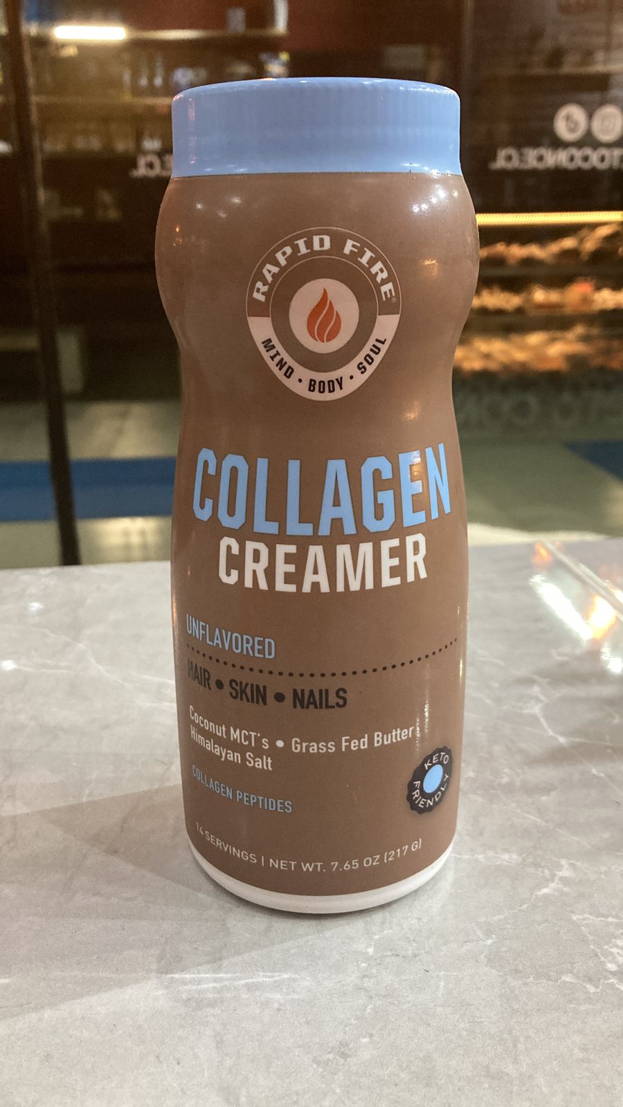 Crema colágeno Sabor natural. 217 gr