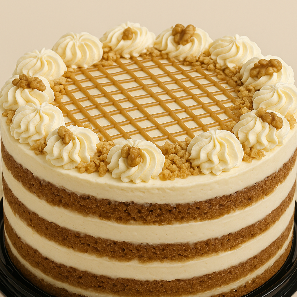 TORTA MANJAR NUEZ